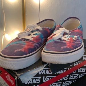 Tie Dye Vans Shoes
